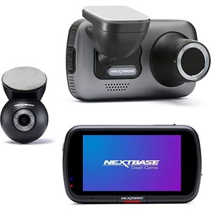 Nextbase 422GW en Rearwindow dashcam voor auto voor en achter - wifi - Auto camera - GPS - SOS functie