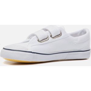 Rucanor - Frankfurt - Gymschoenen - Wit - Canvas - Klittenbandsluiting