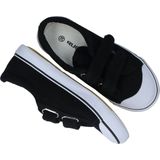 Rucanor - Frankfurt - Gymschoenen - Zwart - Canvas - Klittenbandsluiting