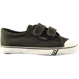 Rucanor - Frankfurt - Gymschoenen - Zwart - Canvas - Klittenbandsluiting