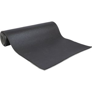Yogamat 173 x 61 cm 10 mm zwart