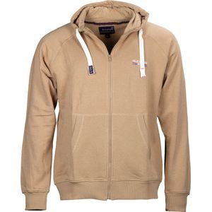 Sky sweatshirt mit Kapuze ungebürstet Herren beige Größe XXL