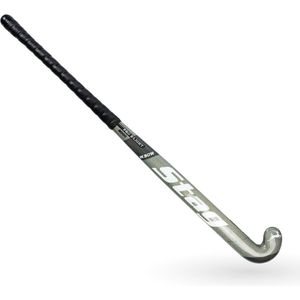 Pro 8000 Hockeystick, M-Bow, 80% Carbon, Senior, Zilver, 36,5 Inch - 36,5 Inch