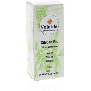 Volatile - Citroen Bio - Essentiële Olie - 100ml - Luchtzuiverend