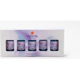 Massage Olie - Proefpakket - 5 Varianten - 20 ml - Neutraal en Geurloos