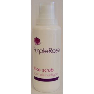 Purple Rose - Gezichtsscrub - Verwijdert Dode Huidcellen - Hydraterend en Verzachtend