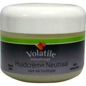 Huidcrème - Neutraal - 100% Pure Jojoba - Amandelolie - Bijenwas