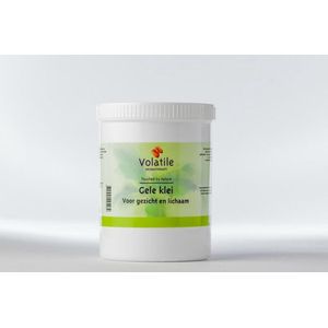 Gele Klei Poeder - Geneeskrachtige Klei - Voor Maskers en Pakkingen - 6 Maanden Houdbaar