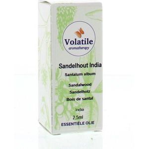 Volatile Sandelhout India oost  2,5 Milliliter