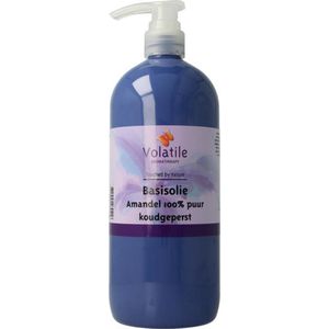 Volatile Amandelolie koudgeperst 1 liter