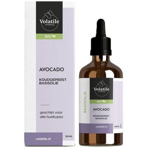 Volatile - Avocado Koudgeperst Basisolie - Bio - 100ml