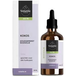 Volatile Kokos Koudgeperst Basisolie Bio