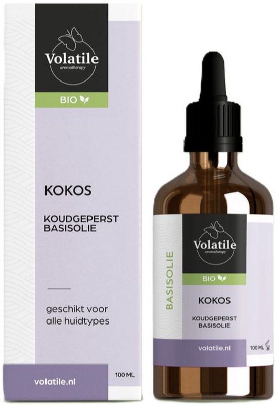 Volatile Kokos Koudgeperst Basisolie Bio