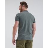 Life Line heren poloshirt - polo heren - Kraby - licht groen print - KM