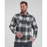Life-Line Pico Flanel Shirt - Herenblouse lange mouw - Black check