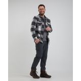 Life-Line Pico Flanel Shirt - Herenblouse lange mouw - Black check