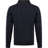 Life-Line Waterville Trui - Heren Korte rits fleece - Navy Melange