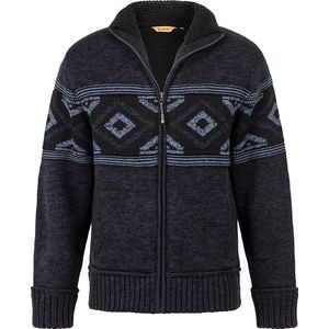 Life Line Vest Bram navy gebreid en gevoerd