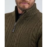 Leendert Vest Heren - Grijs - Katoen