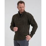 Life Line - Marcel - Gebreide Trui - Donkergroen