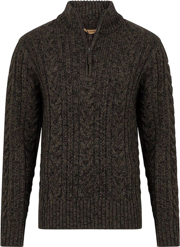 Life Line - Marcel - Gebreide Trui - Donkergroen