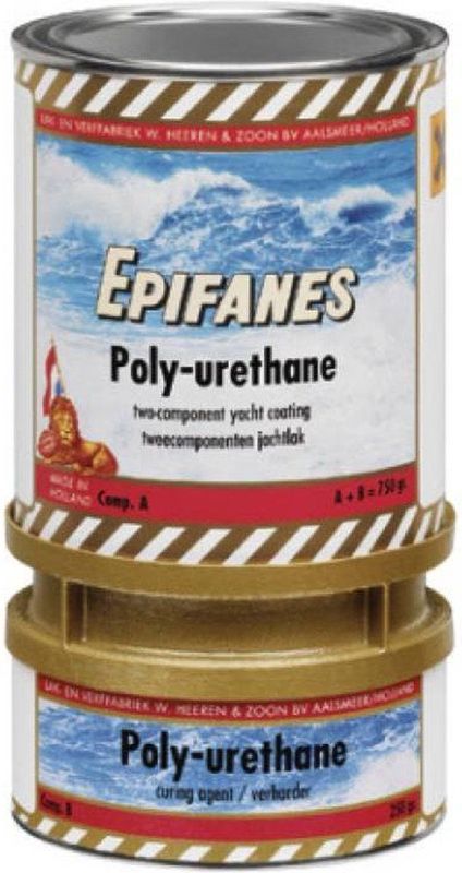 Epifanes - Poly-Urethane - Hoogglanzende Aflak - 750gr - Polyesterhars