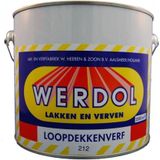 Werdol Loopdekkenverf - 2 liter  #213 2L