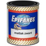 Epifanes - Matlak - Zwart - Urethaan/Alkydhars