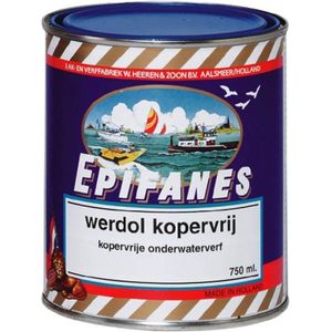 Epifanes Werdol kopervrij  Zwart 2.0 ltr