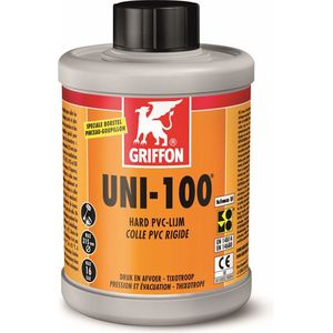 Griffon UNI-100 PVC-Lijm - Flacon met Borstel - 1000ml