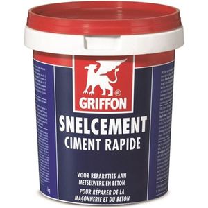 Griffon Snelcement Grijs 1 Kg Pot 6150080