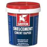 Griffon - Rapid Cement - Plamuur - Grijs - 6 kg