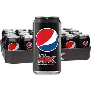 Pepsi Max - Frisdrank - Koperen kleur - 24 Blikjes van 33cl