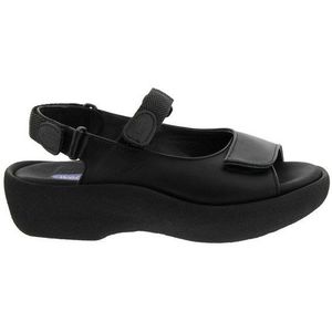 Wolky - Jewel 03204 - Sandalen - Zwart - Leer