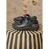 Wolky - Jewel 03204 - Sandalen - Zwart - Leer