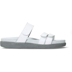 Wolky - 0050130 100 Dames Slippers Slides - Wit - 40