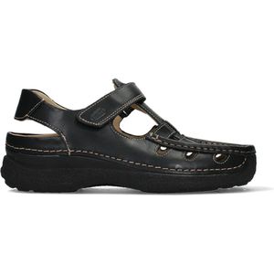 Wolky Shoe > Heren > Comfortschoenen Roll Sandal Men zwart leer