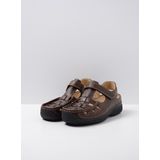 Wolky Shoe > Heren > Comfortschoenen Roll Sandal Men bruin leer