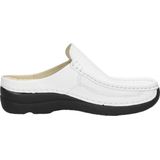 Wolky - Roll Slide 06202 - Instappers - Zwart - Leer