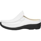 Wolky - Roll Slide 06202 - Instappers - Zwart - Leer