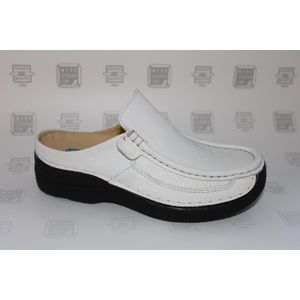 Wolky - Roll Slide 06202 - Instappers - Zwart - Leer