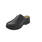 Wolky - Seamy Slide - Instappers - Zwart - Leer