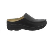 Wolky - Seamy Slide - Instappers - Zwart - Leer