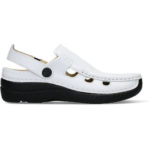 Wolky - Roll Multi - Sandaal - White - Printed Leather