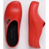 Wolky - OK Clog - Klomp - Rood - PU - Anatomisch Vormgegeven