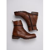 Dames Enkellaars Wolky 0443220-430 Murray Cognac - Maat 40