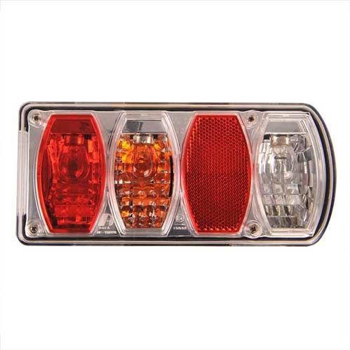 TCP - Achterlicht - Rood - Gloeilamp - 6 Lichtfuncties - 12V