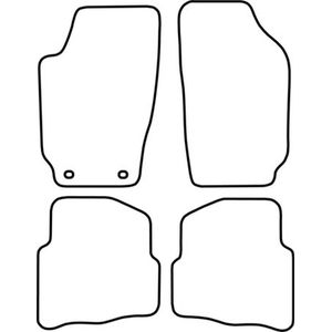 Mattenset Skoda Fabia - 2000 - 2007