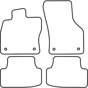 Mattenset Seat Leon - 2013 - 2017