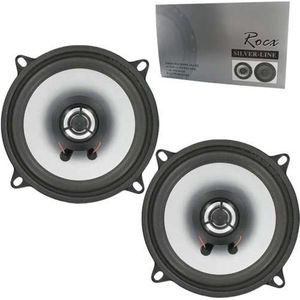 Rocx - 2 Weg Luidspreker Set - Diameter 130 mm - Vermogen 80 Watt